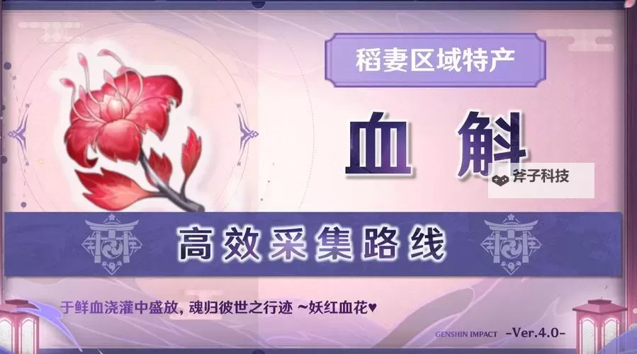 《原神》3.3版血斛收集指南图2