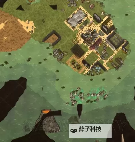 《饥荒》海难建家布局图及四季生存技巧 海难基地建设布局图图1