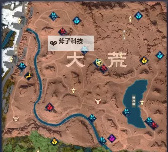 《太荒初境》千载灵蚕采集点标注图1