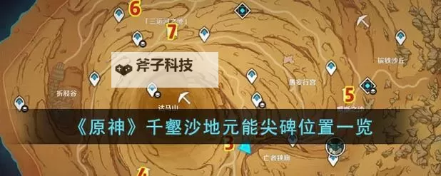 《原神》3.4新地图敌人及BOSS介绍 3.4新地图千壑沙地介绍图1