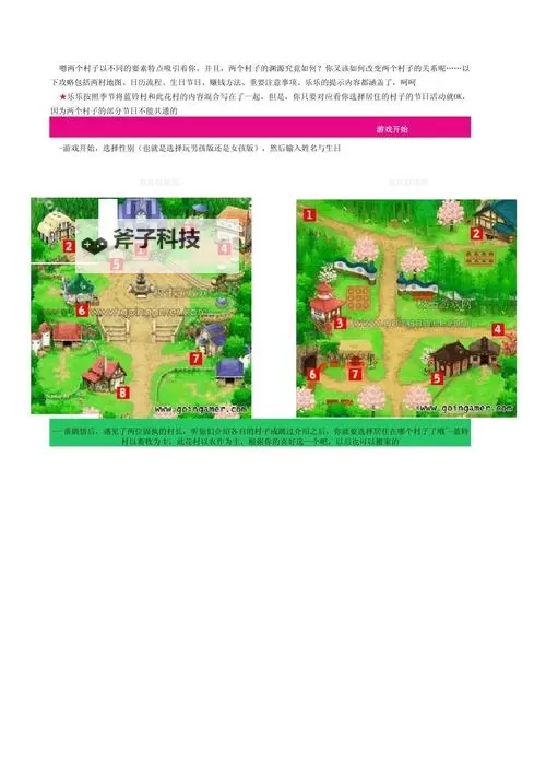 牧场物语:连结的新天地 全牧场设施一览表图1