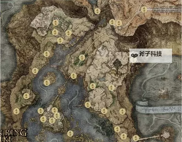 《艾尔登法环》全赐福点位置一览图2