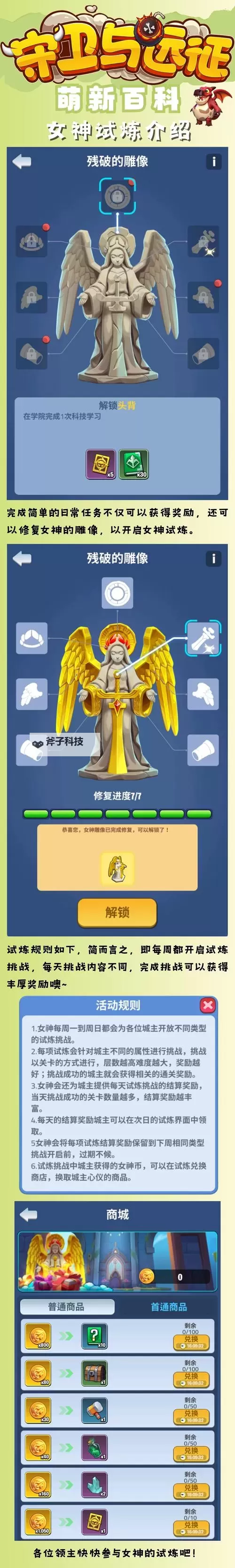 《守卫与远征》女神试炼玩法介绍图2