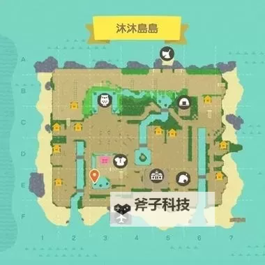 《动物森友会》清新田园风岛屿设计参考图1