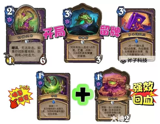 《炉石传说》地标虫控制术卡组分享图1