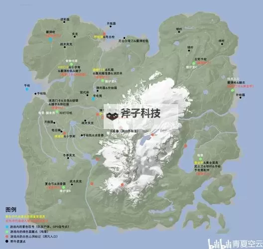 《森林》完整大地图 森林地图详细情况说明图2