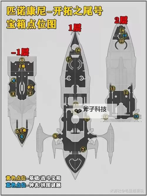 《崩坏星穹铁道》1.0版全宝箱位置一览图1