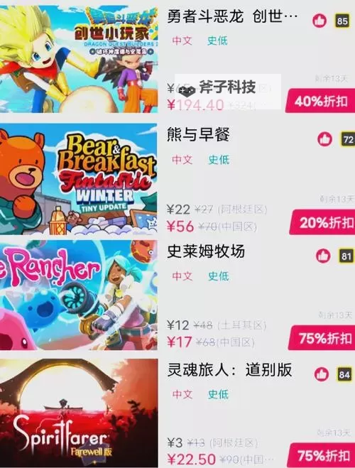 Steam冬促所有游戏都打折吗图1