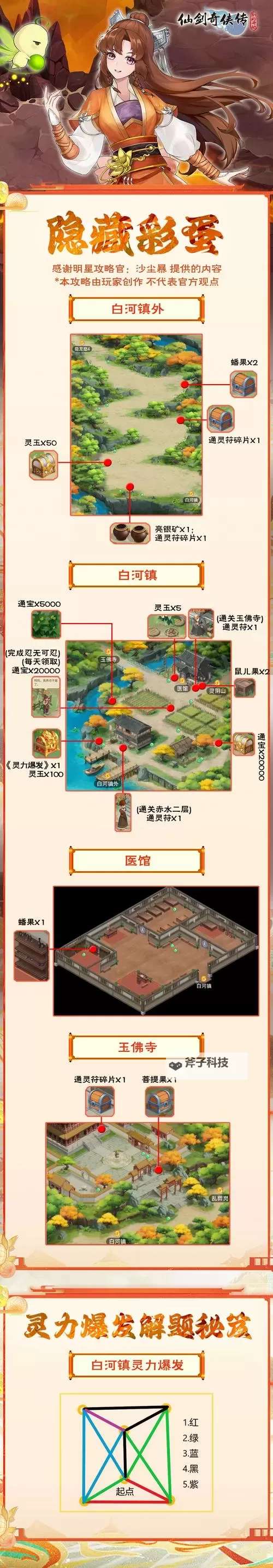 《仙剑奇侠传新的开始》攻略：仙宝洞天路线-苍梧之渊图1