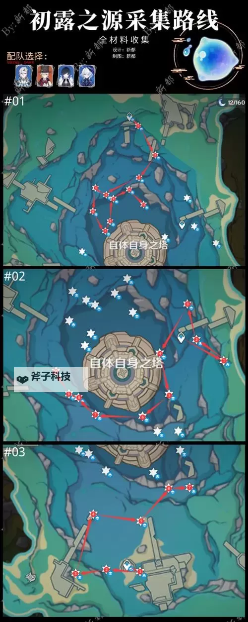 《原神》4.3娜维娅培养材料初露之源全收集 初露之源收集路线分享图1